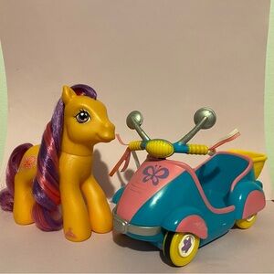 My Little Pony G3 Scootaloo with Scooter 2004/2007 Hasbro